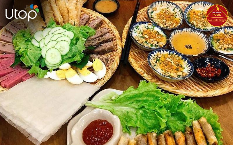 Menu bánh cuốn tây sơn