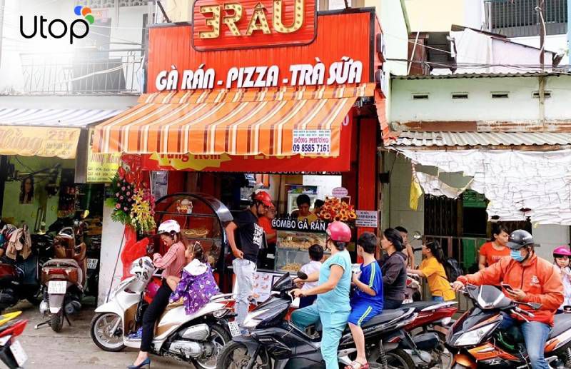 Hệ thống Gà Rán - Pizza - Trà Sữa 3 Râu 