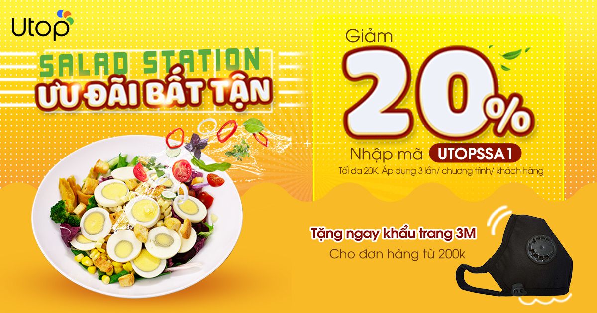 khuyến mãi mới nhất tại Salad Station