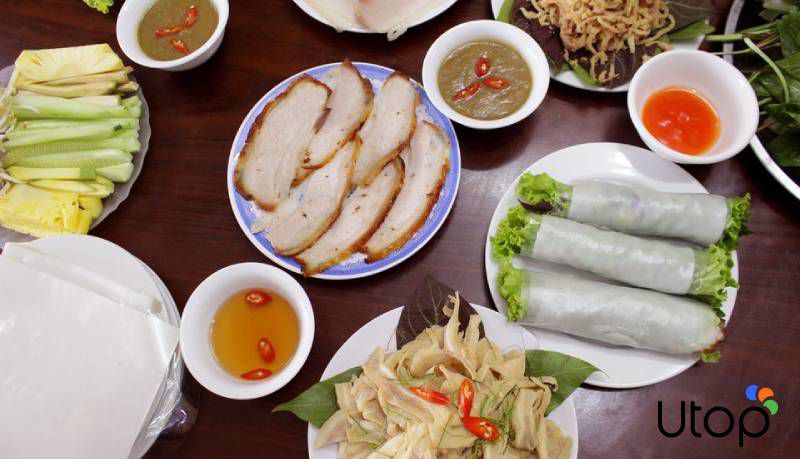 Bánh cuốn thịt heo Hoàng Bèo