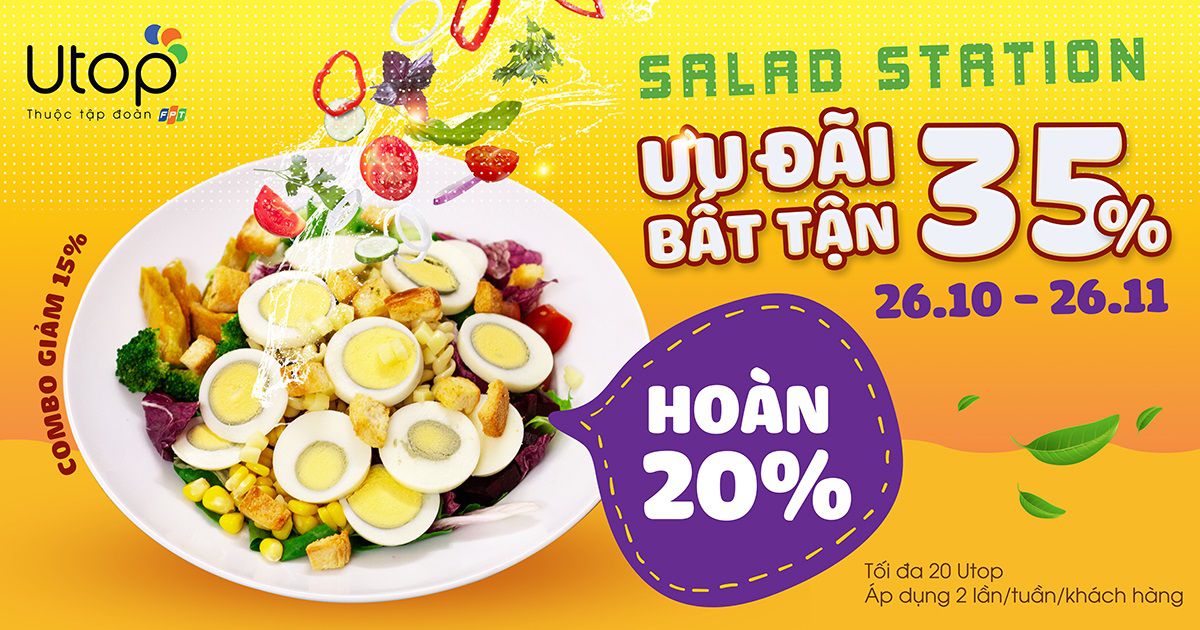 Khuyến mãi Salad Station