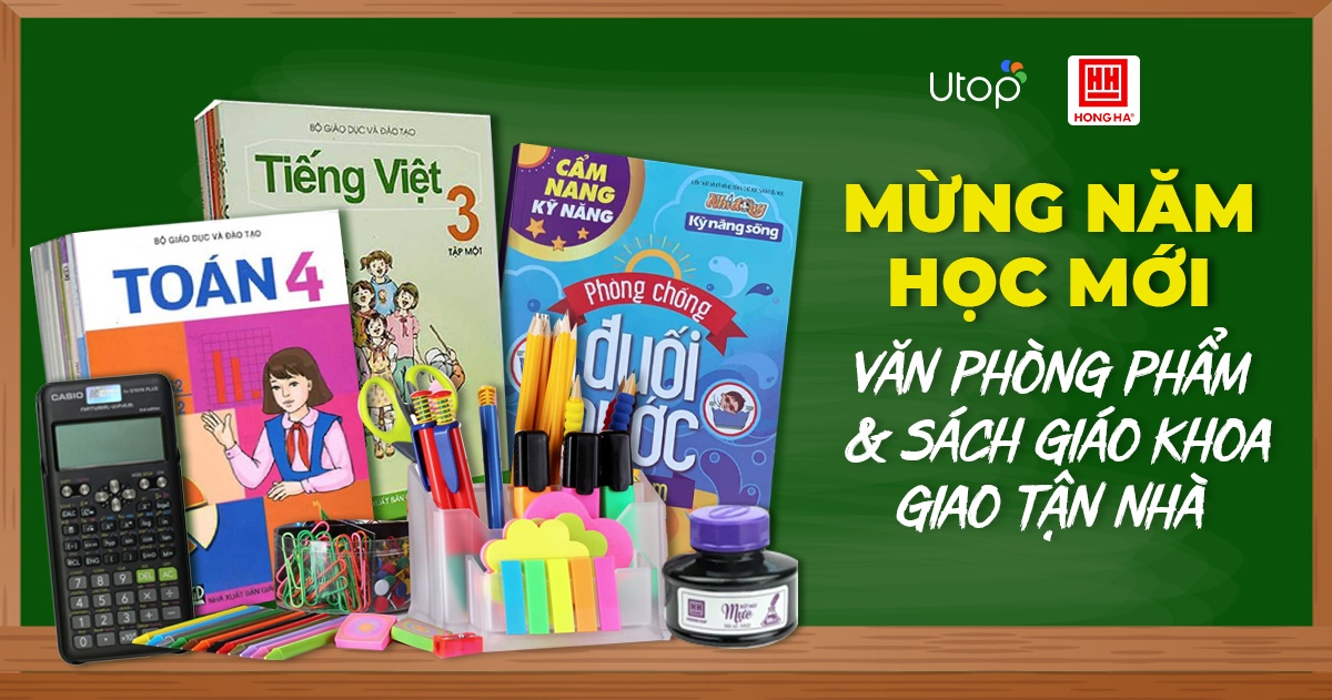 Dụng Cụ Học Tập, Sách Vở Hồng Hà - Giao Tận Nhà Trên App Utop