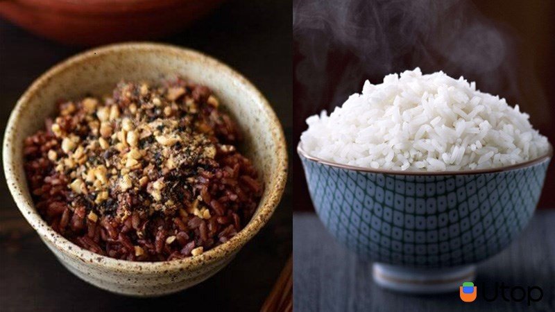 Gạo trắng, gạo lứt cải thiện tốt cho sức khỏe