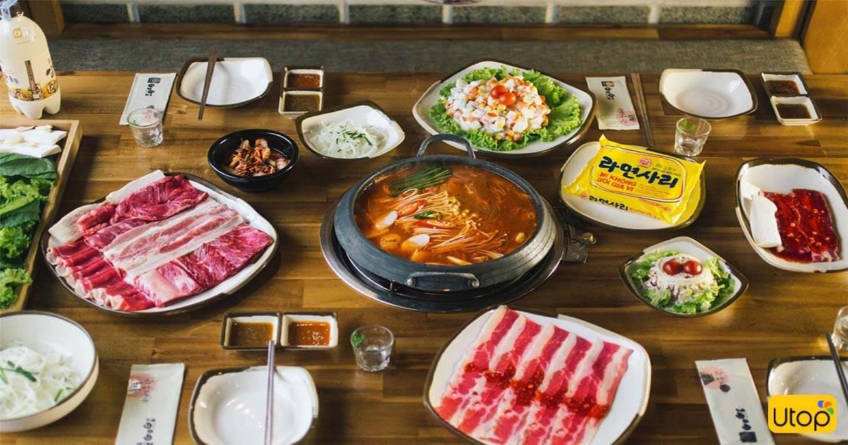Ngoài Gogi Barbecue còn có các món lẩu Hàn Quốc