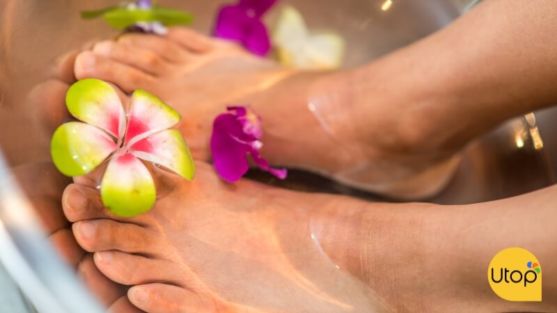 Chăm sóc chân tại Song Anh Spa