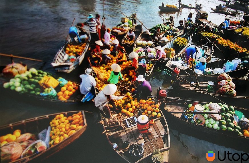 Chợ Nổi Cái Răng - Cần Thơ