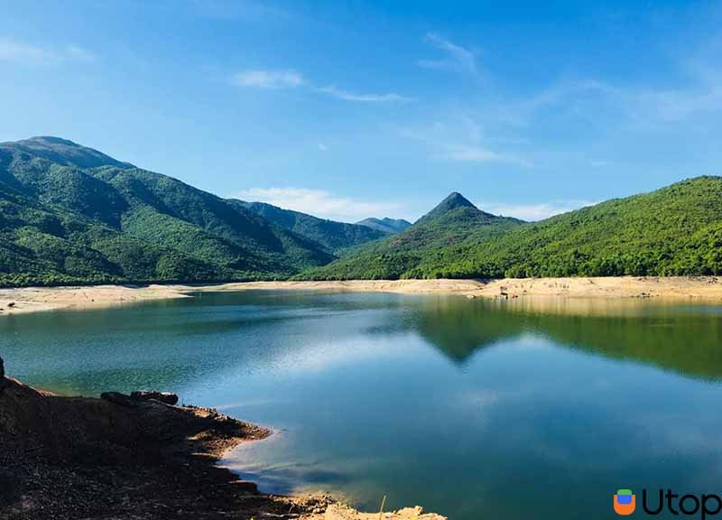 Vẻ đẹp của hồ dài của tôi