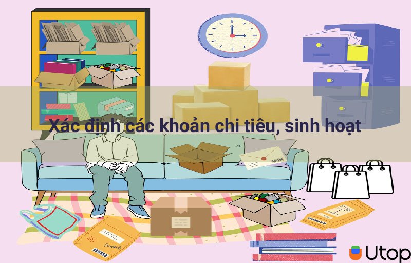 Mua sắm, cung cấp đồ dùng dạy học, chỗ ở