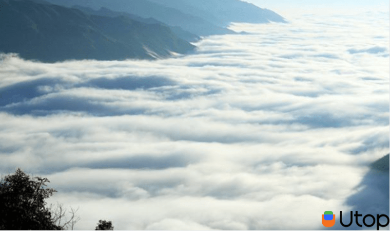 Nổi tiếng là địa điểm săn mây nổi tiếng