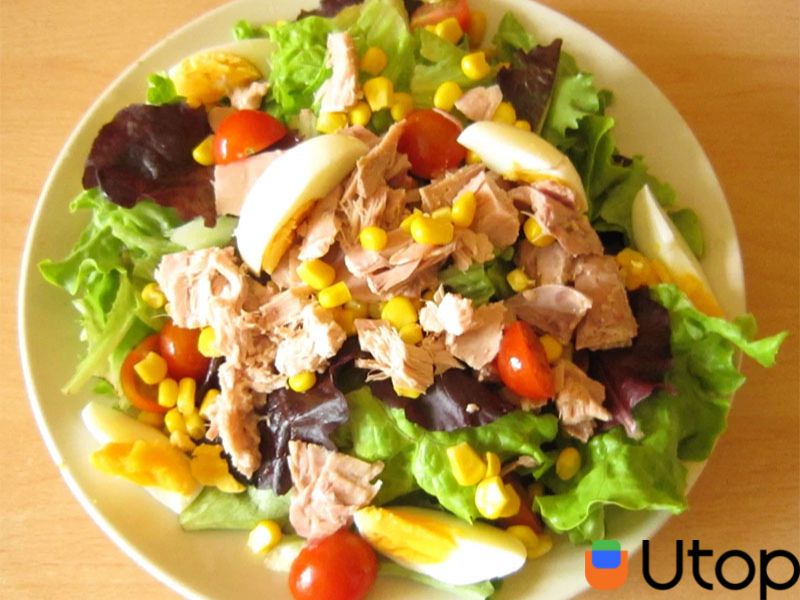 Salad cá ngừ - Món ăn bổ dưỡng