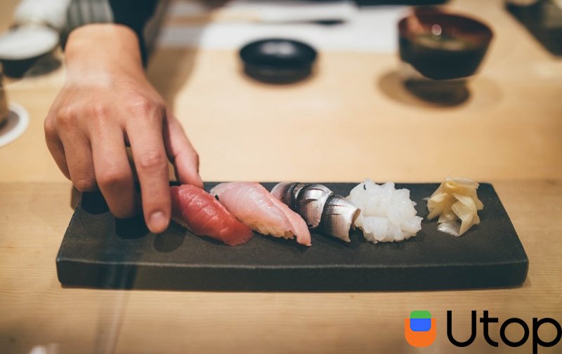 Nguyên tắc ăn sushi bằng tay