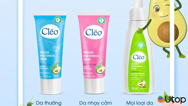Kem tẩy lông Cleo