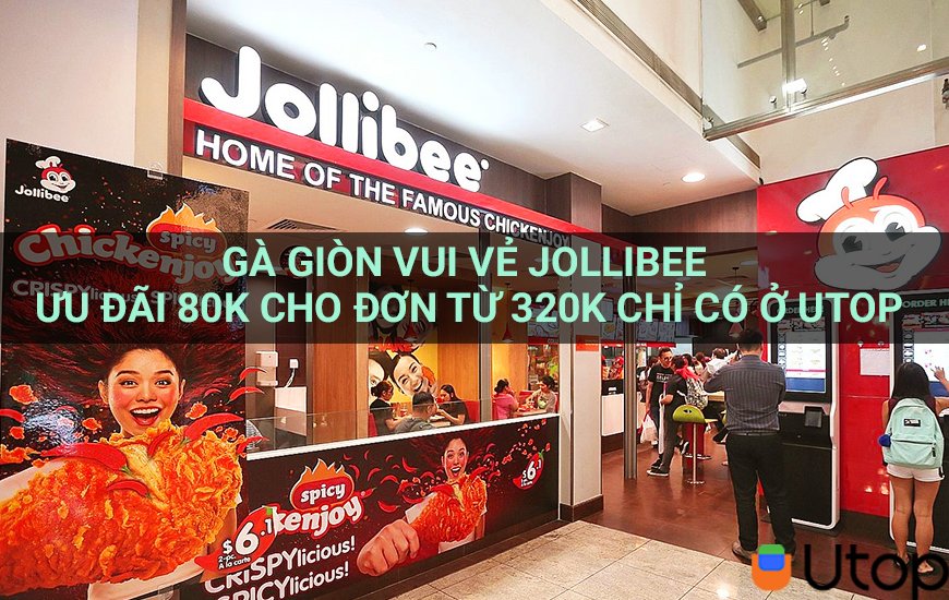 Jollibee Happy Crispy Chicken Ưu Đãi 80K Cho Đơn Hàng Từ 320K Duy Nhất Trên Cakhia TV