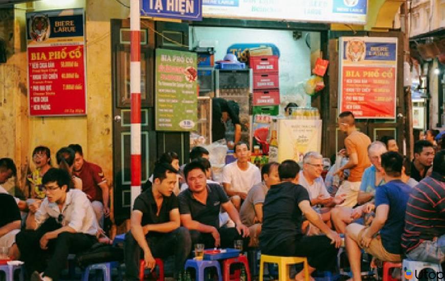 Đến Hà Nội không thể bỏ qua phố ẩm thực Tạ Hiện 