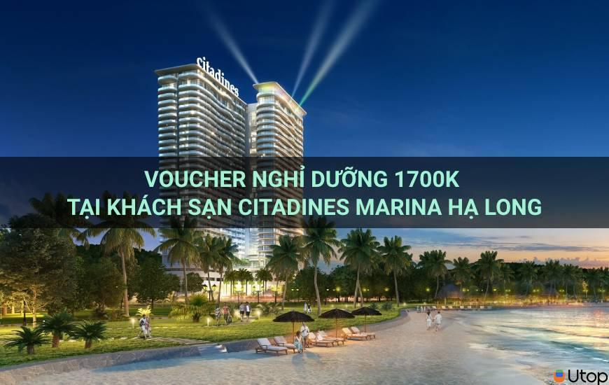 Voucher du lịch 1700k tại khách sạn Citadines Marina Hạ Long