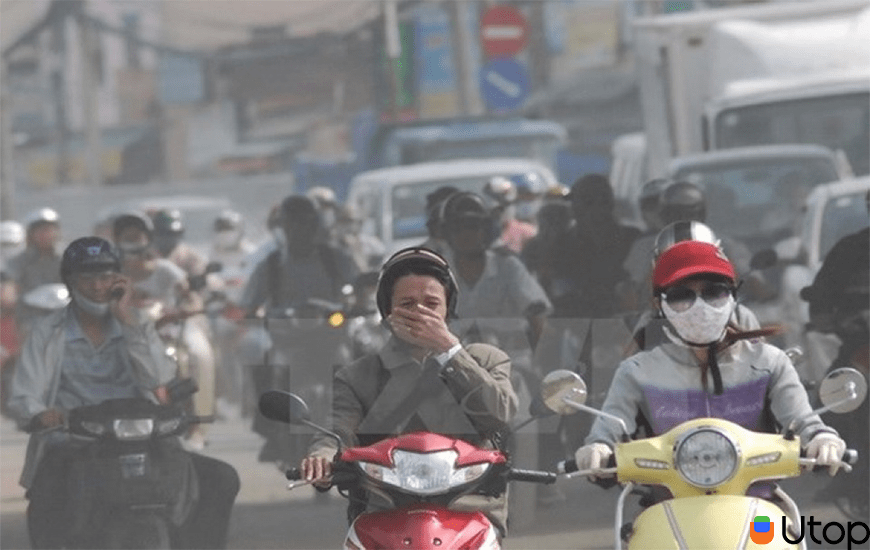 1. Khói, bụi, ô nhiễm môi trường