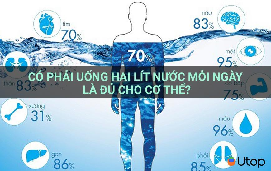 Uống hai lít nước mỗi ngày có đủ cho cơ thể?
