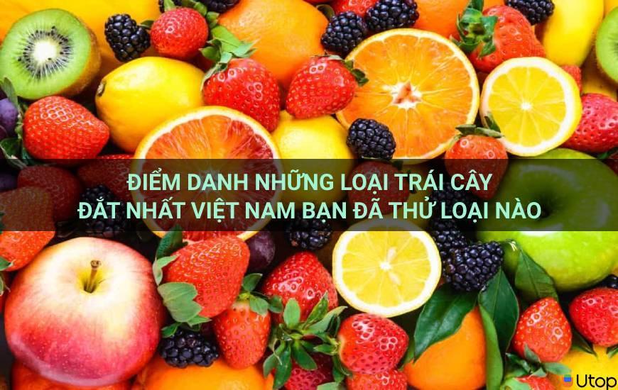 Điểm danh những loại trái cây đắt nhất Việt Nam, bạn đã thử loại nào?