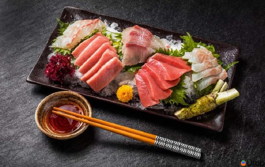 Rau củ nướng ăn kèm: