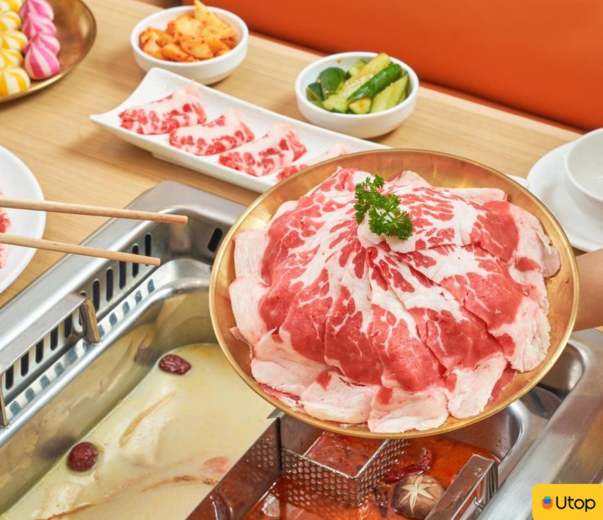 Máy làm thịt 4 loại thịt bò với những lát cắt lý tưởng từ thịt lợn nạc, mỡ, tươi