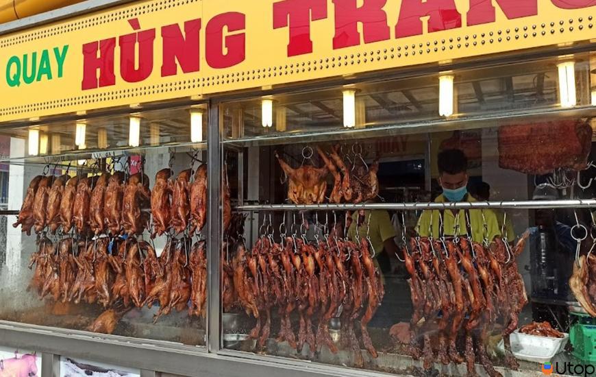 Vịt Quay Hùng Trắng