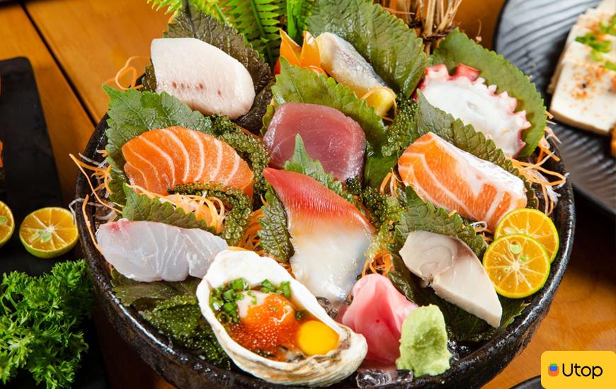 Thực đơn phong phú tại Sushi Osaka 88