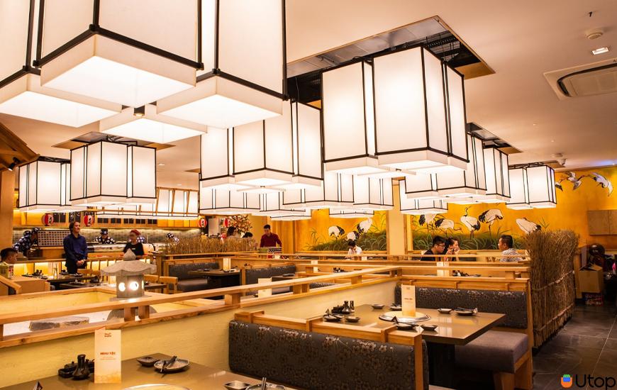     Không gian bếp Nhật để thực khách trải nghiệm trọn vẹn ẩm thực xứ Phù Tang