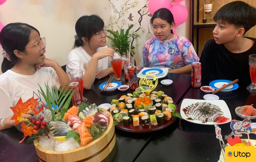 Trải nghiệm ẩm thực tại Sushi Kodomo