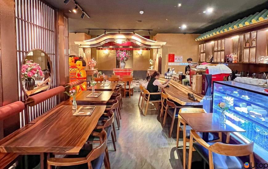 Không gian sang trọng, ấm áp lấy cảm hứng từ phố cổ Nhật Bản - Machiya Restaurant Cafe