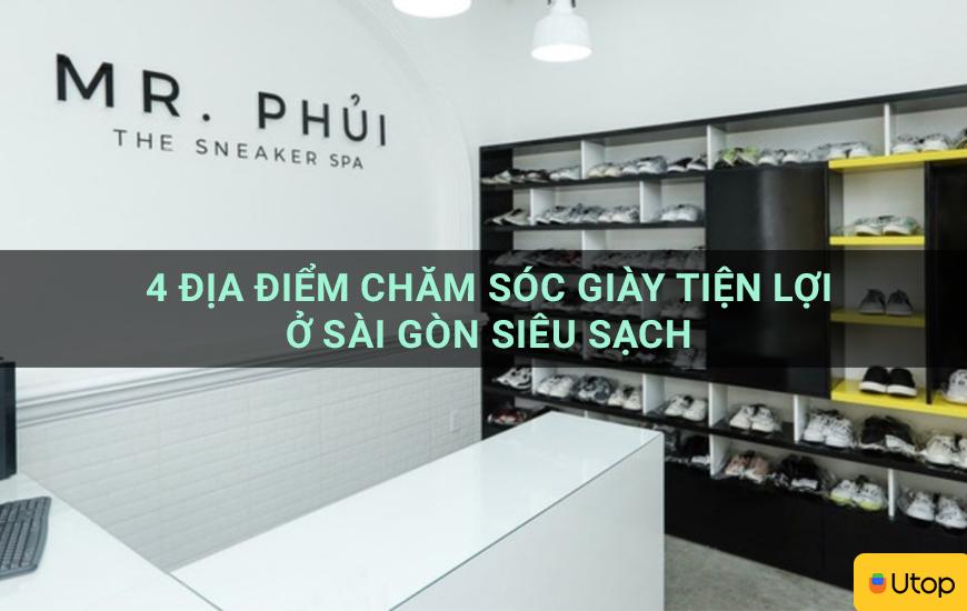 4 địa chỉ chăm sóc giày tiện lợi mà siêu sạch ở Sài Gòn