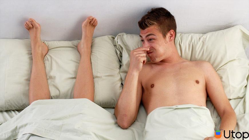 Tác hại của mùi hôi chân