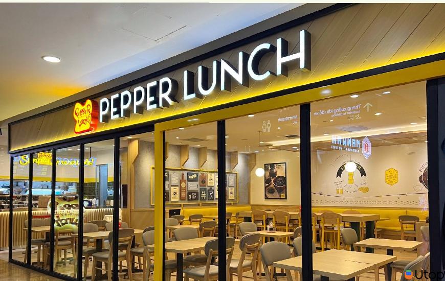 Không gian ăn trưa của Pepper