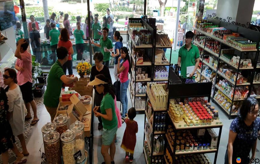 Cửa hàng thực phẩm tiện lợi chất lượng cao ở Sài Gòn 