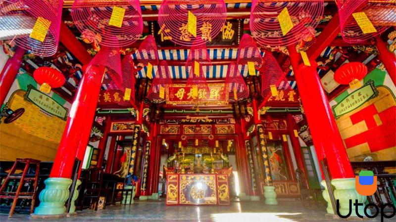 Chiêm ngưỡng kiến ​​trúc cổ kính của chùa Phước Kiển Tự