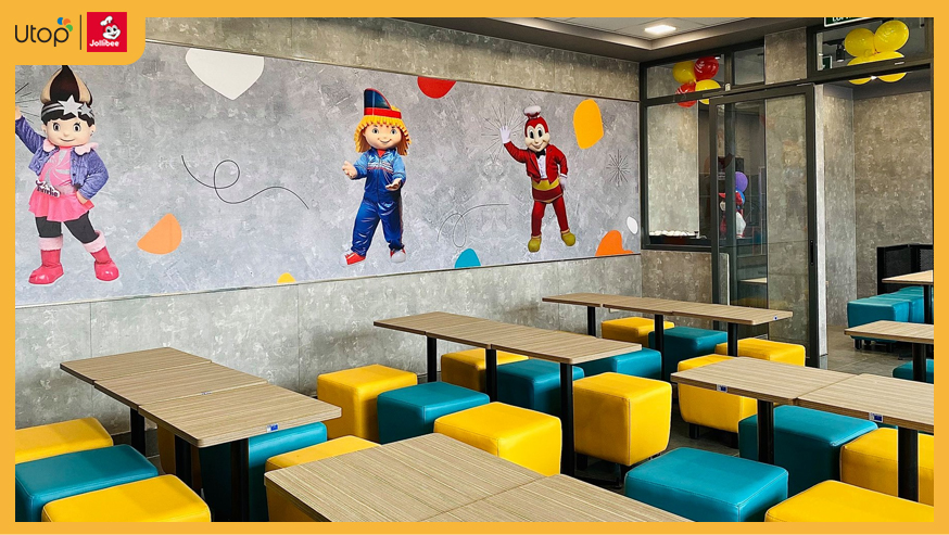 không gian Jollibee