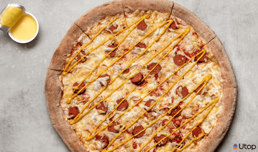 Làm pizza xúc xích phô mai bằng chảo đơn giản không cần dầu