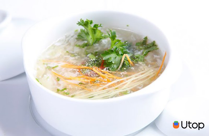 Súp nấm tuyết