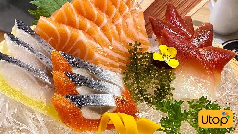 Grand Sushi KO với sashimi tươi và chính thống của Nhật Bản