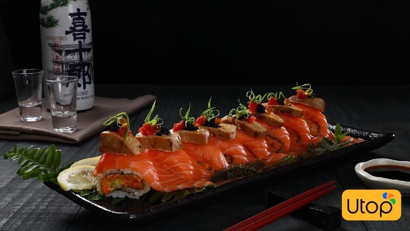 Thưởng thức món ăn ngon giá hợp lý với coupon Sushi KO Cakhia TV