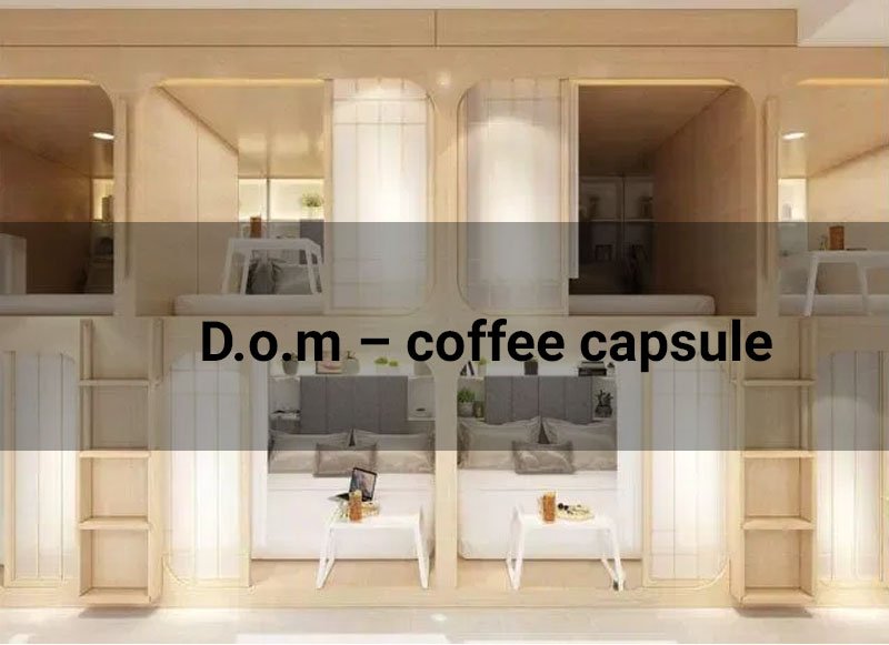 10. DOM Shop - Coffee Capsule - 213/23 Nguyễn Gia Trí, Q. Bình Thạnh
