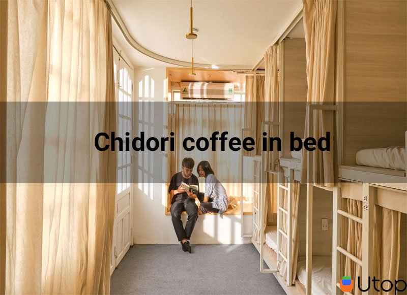 4. Cà phê Chidori trên giường