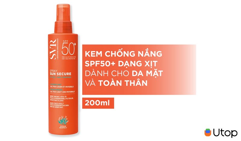 SVR Sun Secure Spray SPF 50