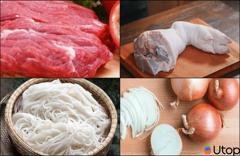 Phở bò không dùng nước dùng