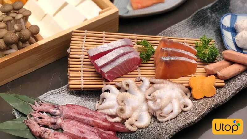 Ăn kèm lẩu có hơn 40 món nhúng tươi ngon