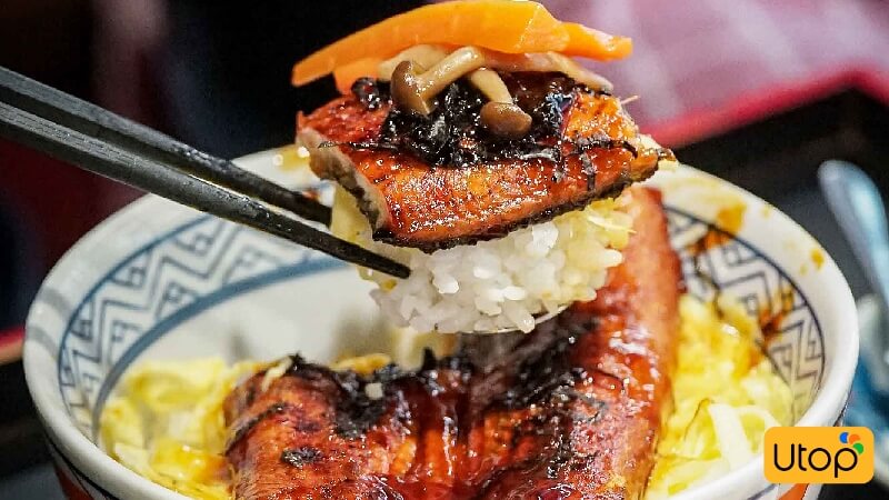 Cơm lươn là một trong những loại cơm phổ biến nhất của Donburi