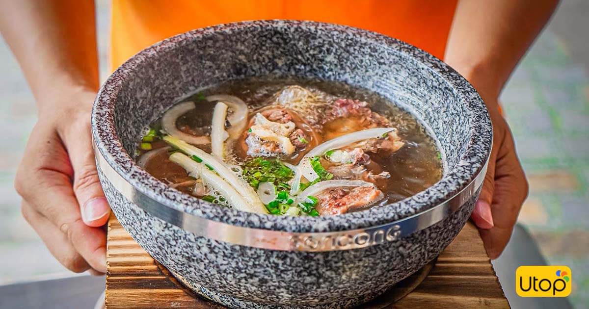 Phở đá nguyên vị mang đến hương vị truyền thống khó cưỡng